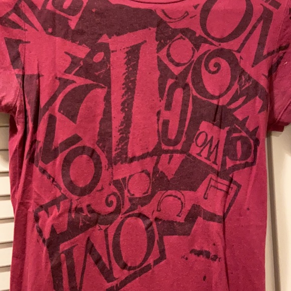 Maroon Volcom Tee - Picture 2 of 5